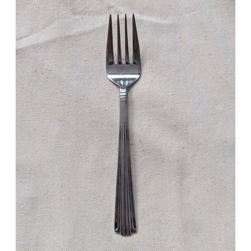 Reed & Barton CRESCENDO Stainless 18/10 Dinner Fork Glossy Flatware 7"